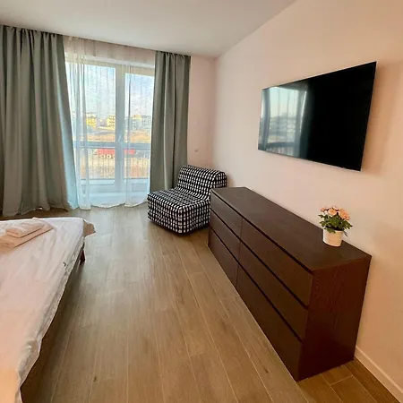 Maya Studio-onix Blue With Private Parking, Mamaia Nord